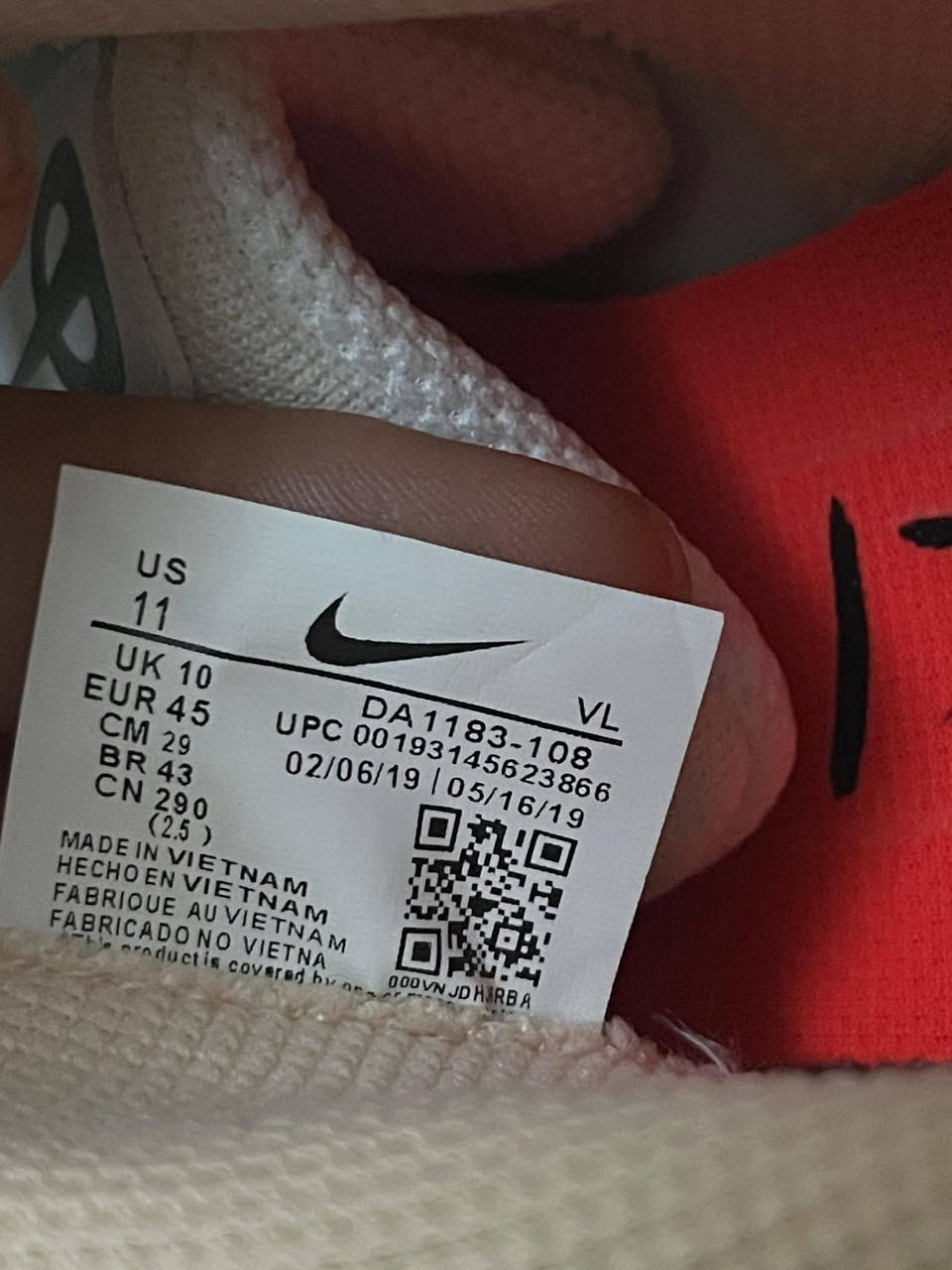 حذاء Nike أصلي جديد (لم يُستخدم) 🔥

✔️ موديل: Nike Tiempo Legend 9 Pro
✔️ المقاس: 45 (US 11)
✔️ الحالة: جديد بالكامل – غير مستخدم نهائياً
✔️ أصلي 100% (كود + تيكيت موجود)

💰 السعر:


**إذا كنت صاحب هذا الإعلان وتريد حذفه لأي سبب، رجاءا أرسل رسالة إلى الدعم الفني**