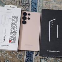 S25 ultra 1T نظافة ١٠٠/١٠٠ وضمان شركة سامسونك لون كولد مميز مع كفر سام...