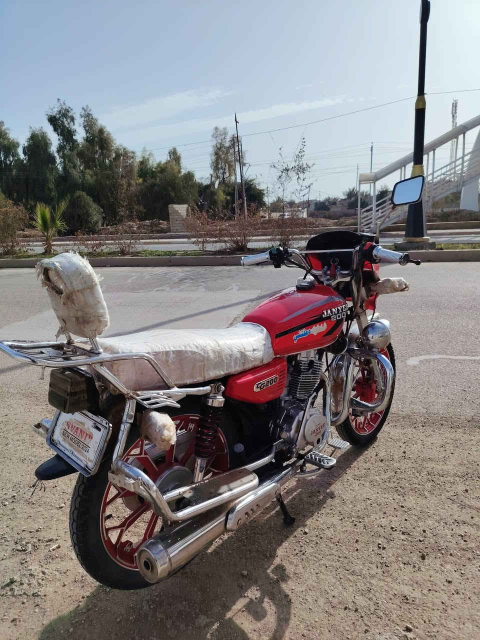 سلام عليكم للبيع موطور جني كله موديل 2024 كله بل شرط تايرات الشركه جدد وزن ثقيل اشاير كله شغاله يرهم نقد وقصط الاستفسار الاتصال على الرقم ***********
