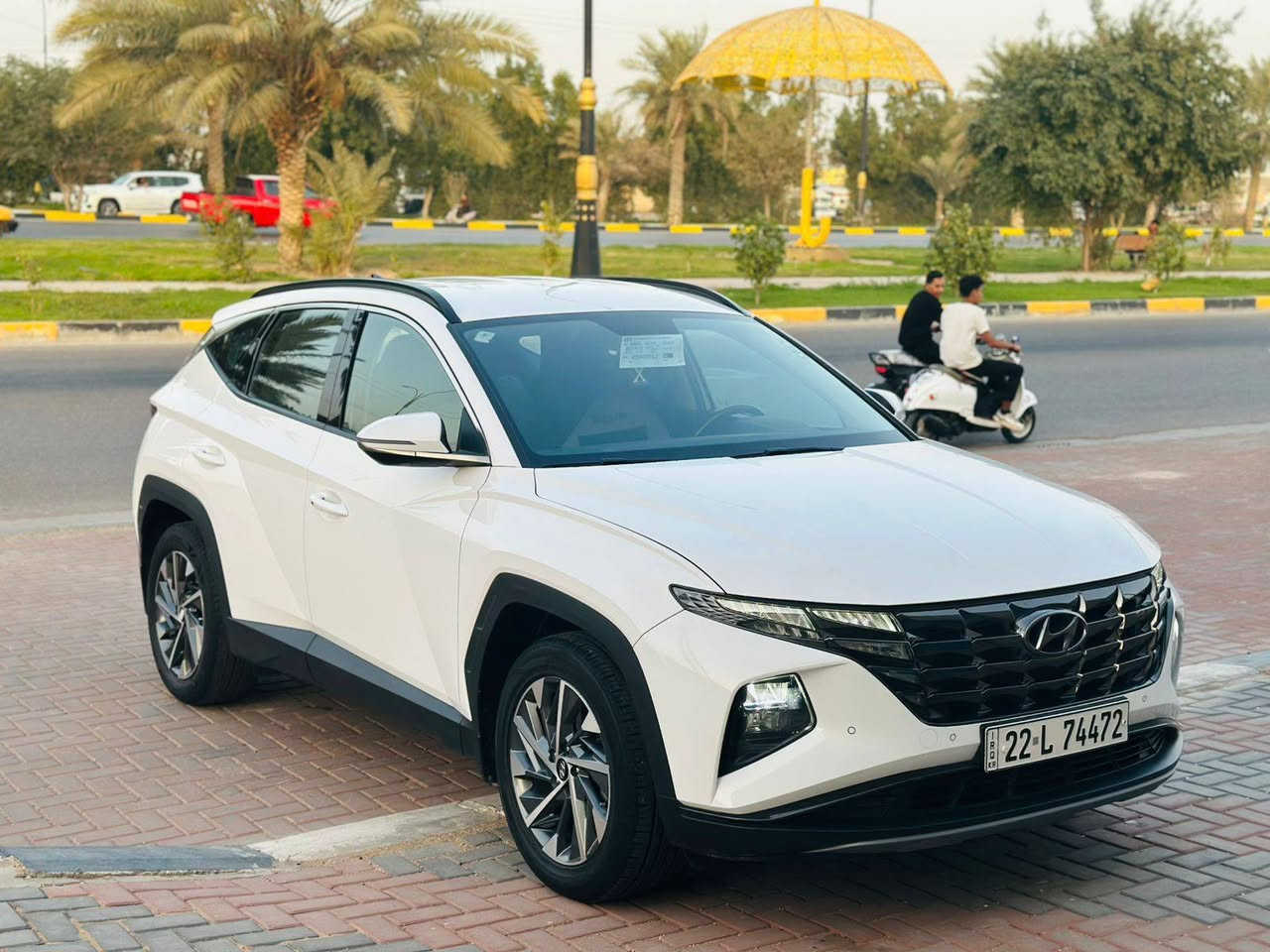 هونداي توسان خليجي 
موديل 2023
رقم أربيل انكليزي تحويل وكاله 
مكفوله السياره كفاله عامه 
فول عده البانوراما 
بصمه تشغيل 
بصمه ابواب عدد2
تشغيل عن بعد 
شاشه كبيره 
كامره دوار
حساس خلفي امامي
تبريد خلفي 
تحكمات جهتين
بعد بيه هواي مواصفات 
السعر 210
***********
***********
