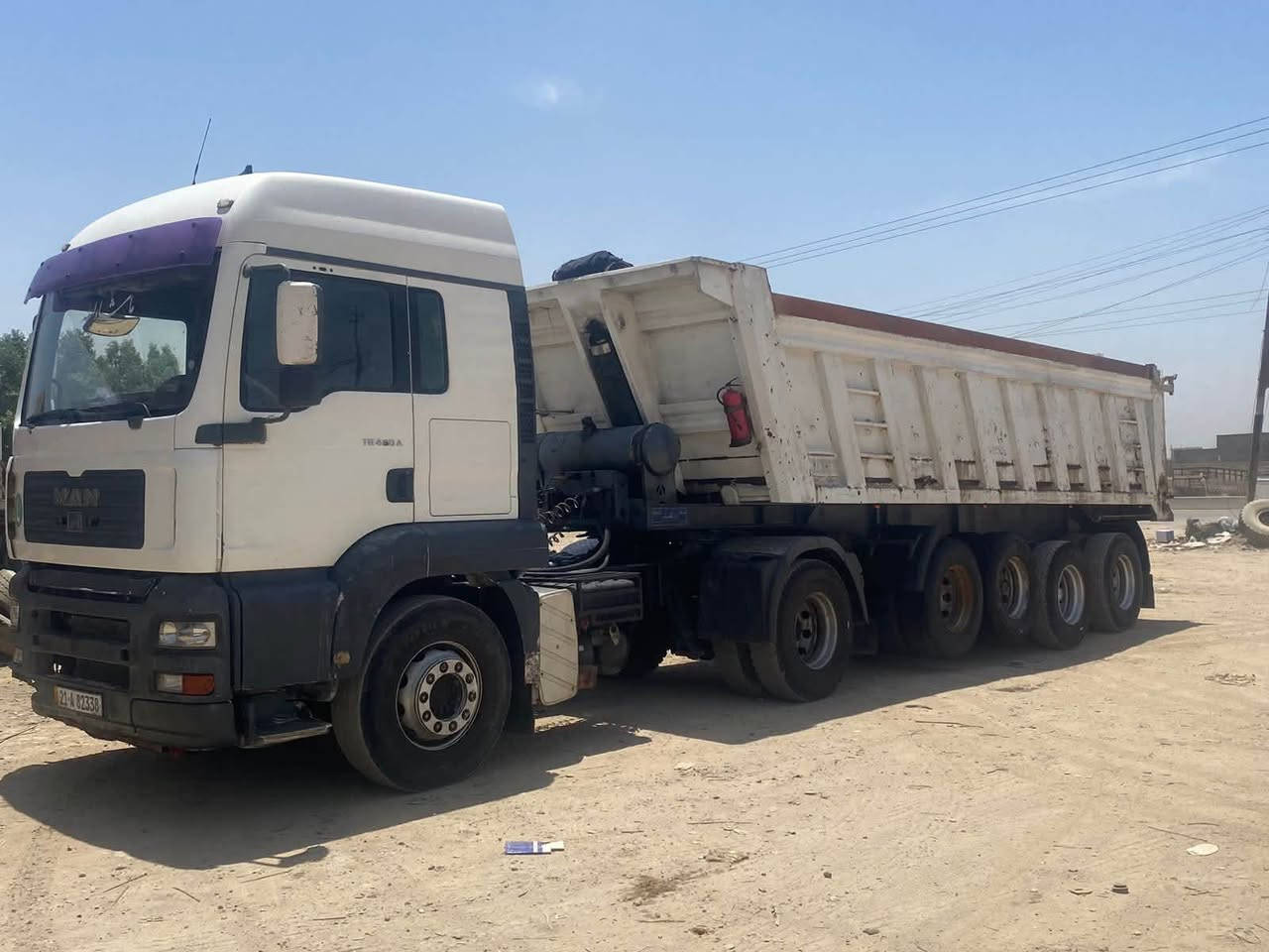 سلام عليكم مان البيع
موديل 2003
مكينه 410
كير قلايج
مربوطه3
رقم جديد 
مكفوله 

‭0771 180 8504‬
