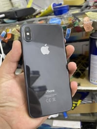 ايفون xعادي ذاكره ٢٥٦ مبدل شاشه اصلي وبطاريه اصلي ابو الضمان جهاز مابي...