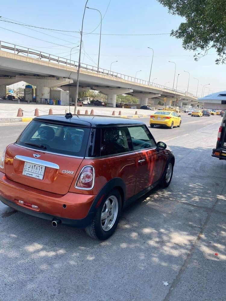 مني كوبر ٢٠١١ محرك ١٦٠٠ تنفس طبيعي للبيع السعر ٨٨ ورقه بيه مجال بسيط علما السيارة رقم بغداد مشروع وطني يعني تحوله بأي محافظة للاستفسار رقم ***********
