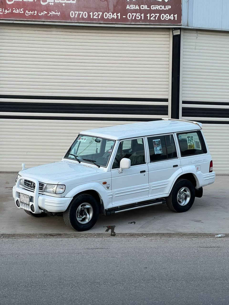 هونداي كالوبر موديل ١٩٩٩ استراد خليجي كير اوتوماتيك تبريد مركزي ٩ راكب محرك ٦ سلندر دبل اكسل  على وضع شركة ماشاءاللة كلشي شرط بدون صبغ بدون ضرر سيارة جاهزة بدون نواقص صدر بطارية كهربائيات كلشي شرط سنوية مشروع وطني وجديدة شىط تحويل وغرامات سعر ٧٨ ومجال عنوان كركوك شوراو ***********.....*********** كركوك, العراق
