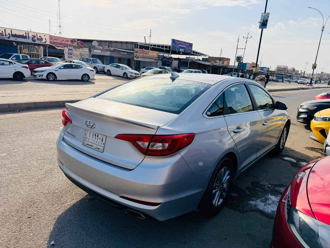 للبيع سوناتا 2016حره ميسان مكينه 2400تبديل بنيد وجاملغ السعر 110 ورقه مكان العماره *********** عمارة, ميسان
