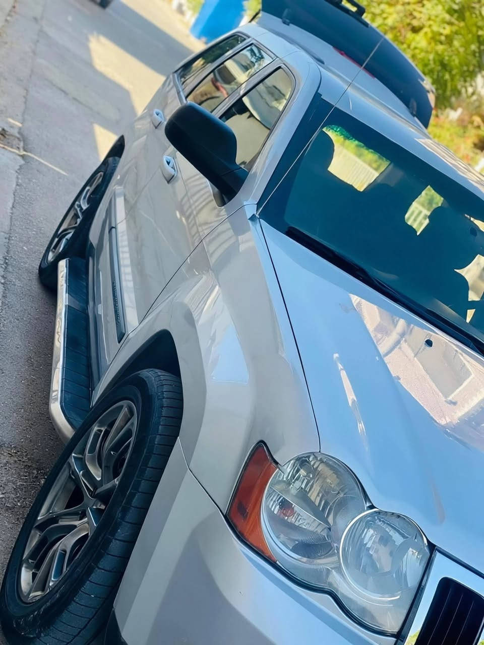 Jeep 2008, silver color
رقم سليمانيه جديد دولي . السونار مرفق مع الصور 
الاستفسار ع الرقم ***********
