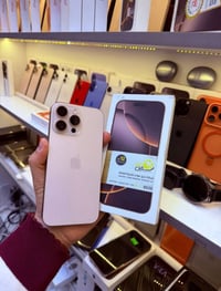 ايفون ١٦ برو ماكس • ٢٥٦ • بطارية ١٠٠%