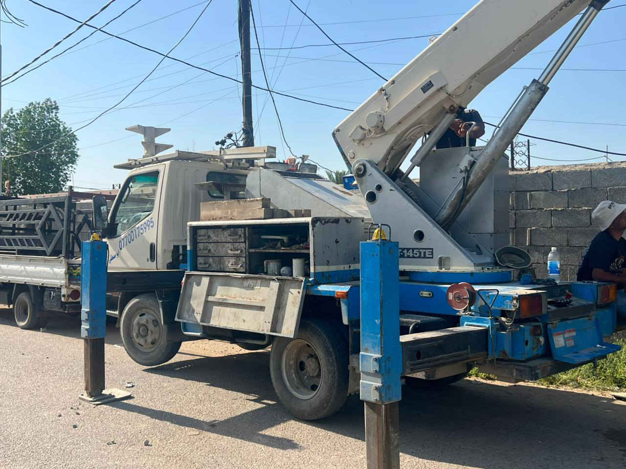 خير ألناس من نفع الناس
بمتابعة الاستاذ حيدر موحان تم بعون الله تعالى المباشرة بنصب محولات الكهرباء في قرية المؤمن لفك الا ختناقات وتأهيل الشكبه الكهربائية 
اخوكم المختار
 ابو مشتاق الشمري


**إذا كنت صاحب هذا الإعلان وتريد حذفه لأي سبب، رجاءا أرسل رسالة إلى الدعم الفني**