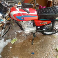 CG125 • أوراق كاملة • مكينة مفتوحه