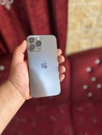 أيفون 13برو ماكس جديد مكفول كفالة عامة من الزلغً جديد السعر740 وبي مجا...