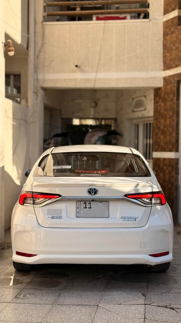 سلام عليكم كورلا 2023 هايبرد شكل الخليجي  علامه زركه فول مواصفات  رقم بغداد بسمي
السياره ماشيه ٥٩ الف حقيقي 
مواصفاتها
داخل جلد لونين ماروني واسود 
بصمه
فتحه 
شاشه كار بلاي
كامره دواره
نضام ترحيب 
تحديد مسار 
رادار امامي
السياره كلشي مناقصها واحلا من الصور 
السياره مكفوله من تكحيل وصبغ عدا مكانين صغار كلش بيدي ار 
بداير الجاملغ الامامي ٤ اصابع وبالباب الخلف السائق اقل الشبر 
فقط ذني وثنينهن مامبينات 

السعر ١٣٨ بيها مجال بسيط حك الجيه 
مكاني بغداد الجديده 
***********

