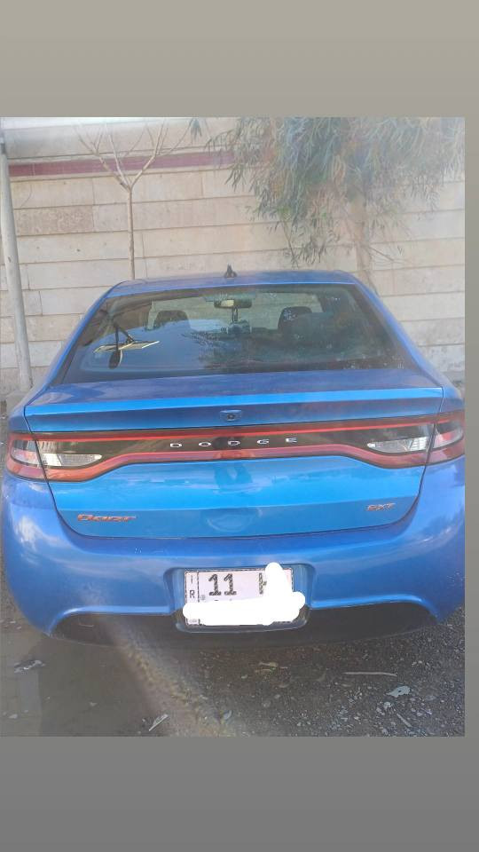 سيارة دوج دارت 2016 فول مواصفات فتحه شاشه تحكمات ستيرن سماعات سياره فول مواصفات رقم بغداد باسمي تحويل شوكت متريد مكاني بغداد الإسكان السعر 90 وبيها مجال للشراي رقم الهاتف *********** بغداد, العراق
