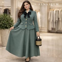 طقم قطعتين • فول قطن مبطن • مقاسات ٤٢-٥٢