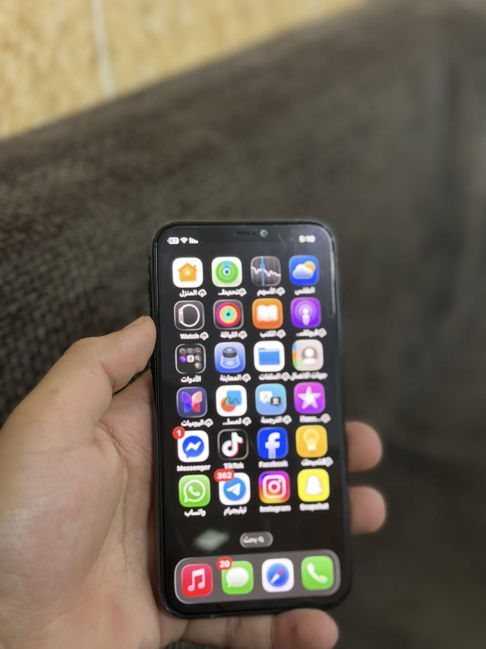 السلام عليكم
ايفون 11 برو للبيع
ذاكرة 64
بطارية 82‎%‎ اصلية
تك سيم + الكتروني
مبدل شاشة من جهاز ثاني تفصيخ
فيس ايدي شغال
كامرات فول
السعر 225 بي مجال
***********
مكاني موصل سكر
