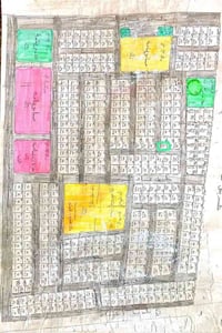 قطعه ركن مساحه 170متر بيها محلات اثنين مبنيات للركن بناء مرتب جاهزات ا...