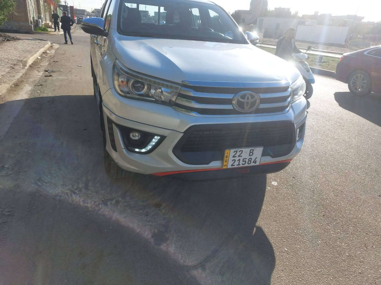 هايلوكس 6 سلندر  تي ار دي موديل 2020 رقم اربيل سنوية لحد 2030 وهزه جديده سياره مكفوله من الضربه والصبغ معروفه مواصفات التي ار دي مكاني بغداد ماشيه 164كم
***********
***********
