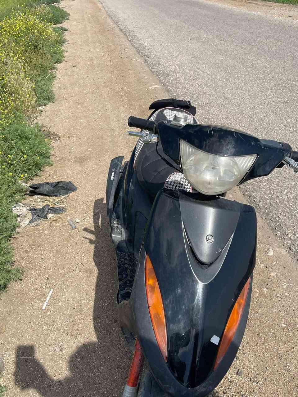 السلام عليكم ماكس عدله للبيع بوشه 55 سلف رياضي شغال عوزه باتري دراجه شلعه ومعدل فقط بيها نواقص كابريته والصالنصه عوزها لحيم الدراجه بلاديه ونضيفه السعر خاص مكان نجف ***********
