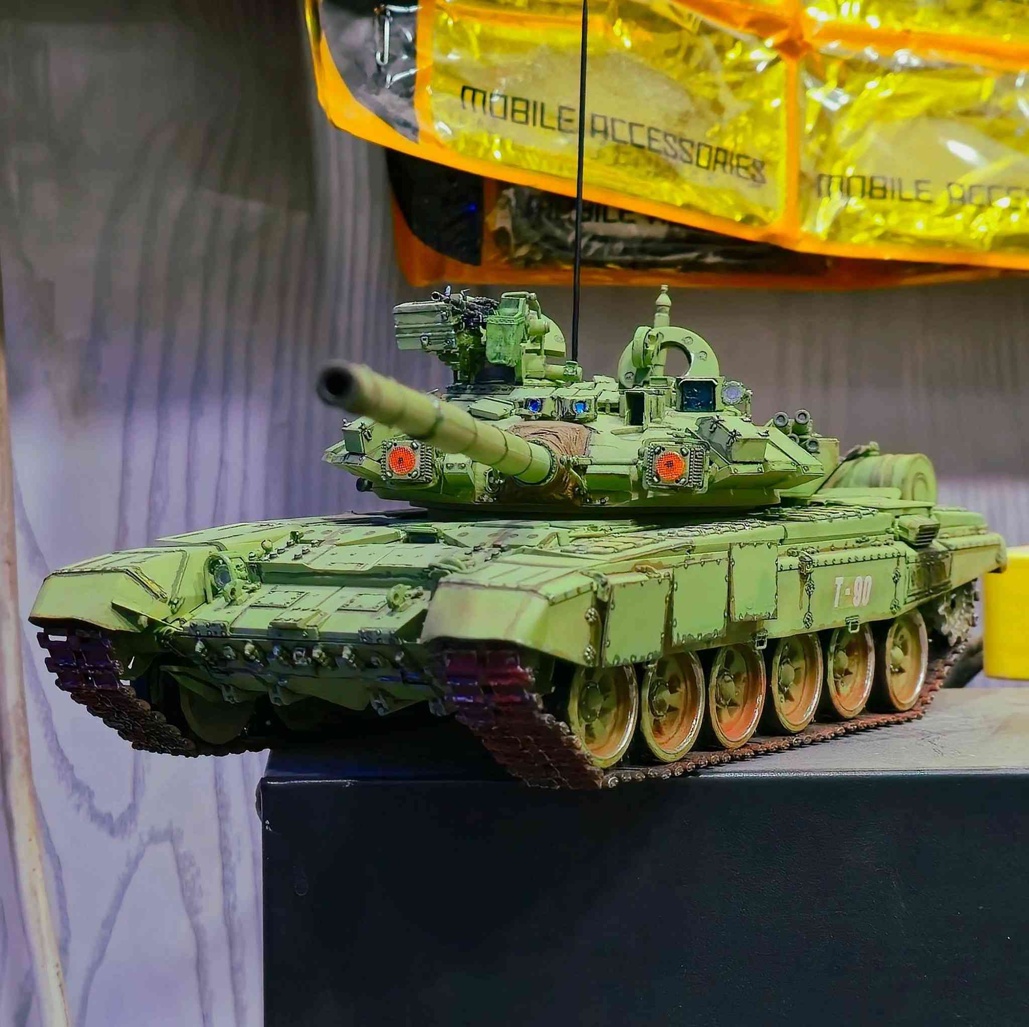 للبيع
دبابة T90 الروسية موديل كت قياس 1/35 تفاصيل قوية
السعر 70 الف مكاني حلة يتوفر توصيل


**إذا كنت صاحب هذا الإعلان وتريد حذفه لأي سبب، رجاءا أرسل رسالة إلى الدعم الفني**