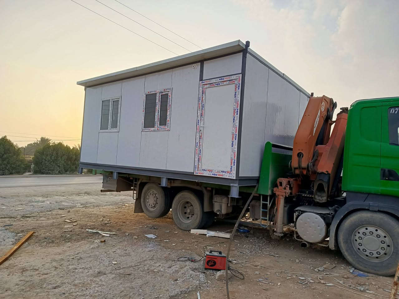 السلام عليكم
عمل كرفان قياس 6*4 في بابل سعر المتر ٢٥ الف كرسته وعمل للاستفسار *********** مستعدون لعمل جميع الكرفانات والقياسات الفرع الاول كربلاء قرب سيطرة الابراهيميه الفرع الثاني حله طريق ابوغرق قرب مول اهل الخير
