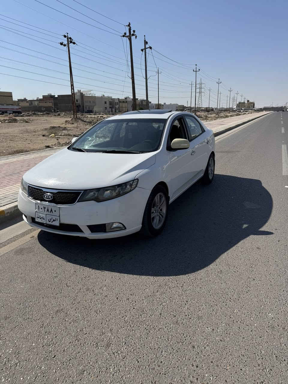 سلام عليكم من رخصه الادمن
كيا سيراتو 

موديل ٢٠١١

فول عدا البصمه

رقم سليمانيه 

بيها نص جاملغ امامي صبغ بس 

مكينه صارلها سبوع جديده 

صدر امامي جديد 

مكانها كربلاء 

ملاحظه اخوان ينزل من سعر مصاريف الرقم تجديد وتحويل 

وناشر فديو توضيحي للسياره 

*********** 

سعرها ٨٨
