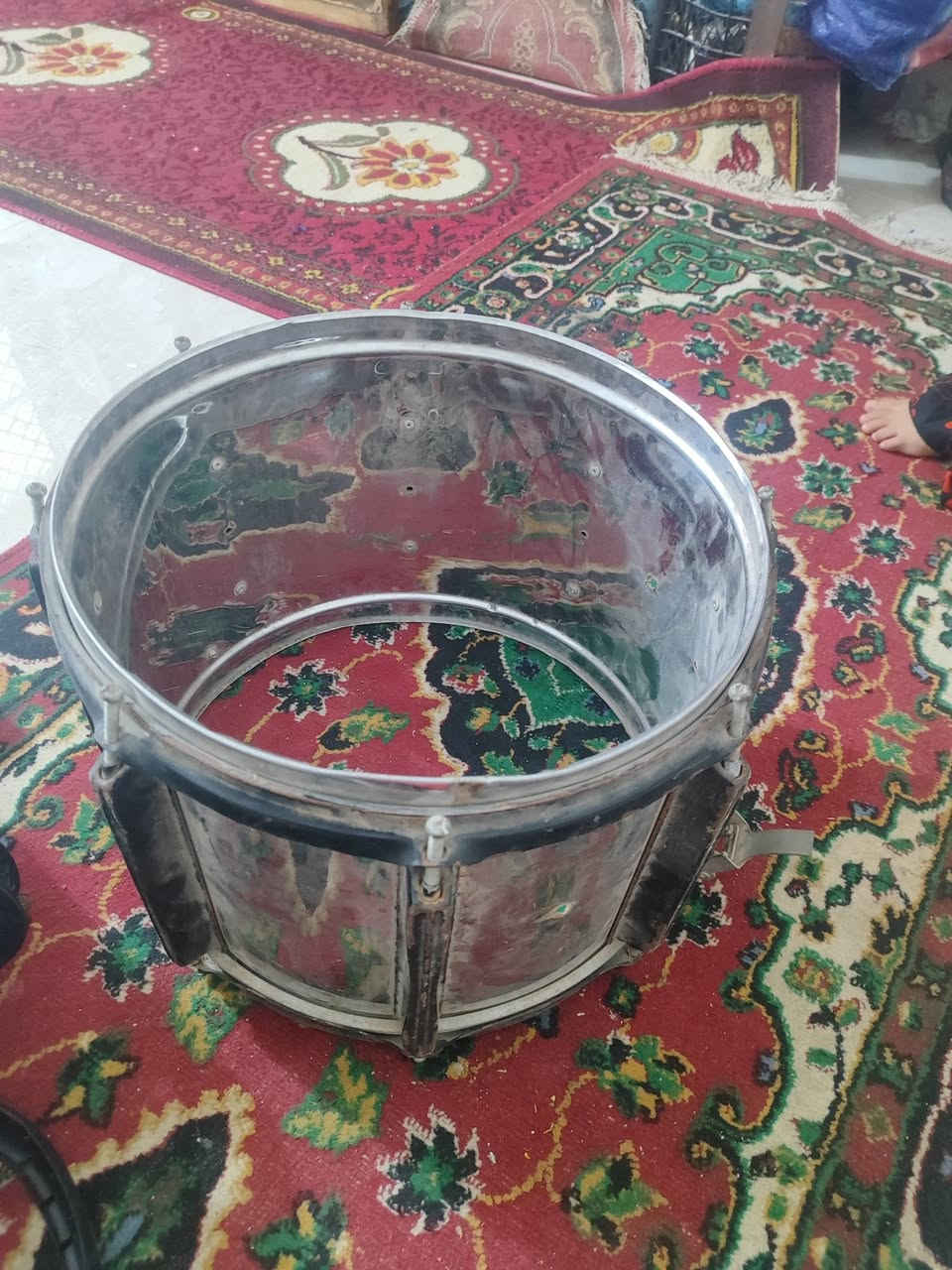 طبل سل ستيل ستعراضي بدون اشعه السعر 50 مستعجل ***********
