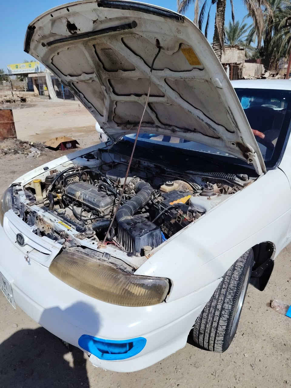 كيا سفيا للبيع اللون ابيض موديل ٩٥ رقم بغداد انكليزي بأسمي التحويل ثاني يوم سنويه نافذه لغاية ٢٠٣٠ الهزه لحد شهر السادس يعني تحول ميحتاج هزه. محرك مفتوح ١٦٠٠ كير عادي معروضه ب٣٧ وبيها مجال بسيط للشراي العنوان بابل محاويل قرب السريع الدولي للتواصل ع الخاص او الاتصال ع الرقم ***********
***********
