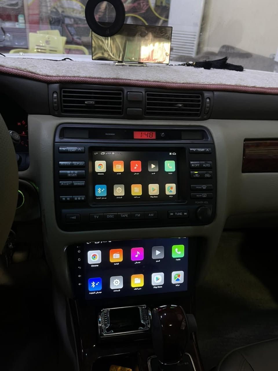 🤩🤩🤩🤩مركز الجوهره لشاشات السيارات 🤩🤩🤩🤩

لمسات من اعمالنا لهذا اليوم

تاب تيوتا ملكه

🌹نوع شاشات Mtkيعني شاشة 4 أبعاد نوع أصلي
——————————————————————————

🌹الاستجابة الانترنيت سريعة  
——-———————-——————————— 
🌹مواصفات شاشة Android 😉
-——————————————-
🌹يشغل انترنيت 📡📡📡 يعني سريع الاجابة 
———————-———-—-—————————
🌹خرائط جي بي أس يعمل 
———————————————————
🌹حجم ذاكره32 العشوائية 2
—————-———-——————————
🌹بلوتوث / صوت وتصال مكالمات 
————————————————
🌹 فلاش  يعرض فديو وصوت 
—————————-——-———— 
🌹شاشة كزاز ضد الخدش حجم شاشة 2.5 ملم 
——-————————————————-
🌹سحب الراديو سريع وصافي 
————————————-———————————
🌹جهاز يشغل كأمره خلفيه وأمامية 🎥🎥🎥
—————————————————————
🌹شاشة أصلية يشغل عرض الى شاشات خلفية 
—————————————————————
🌹صوره فول HD1080 🏞🏞
———-———————————
🌹يعرض صوت وصوره بدقة عالية 1080 🔊🔊
——————————————————————
🌹حجم قدرة صوت 160 W لكل سماعة يعني صوت قوي 
————————————————————————
وأشراف كادر مختص يتكون من ثلاث أساتذه
أصحاب خبره ومختصين بالعمل...🕪🕪
              (محل مركزالجوهره لشاشات السيارات)
         (لسنا الوحيدون لكننا المتميزون)
                
_______________________________
🌸🌸🌸🌸🌸 /////العنوان /////🌸🌸🌸🌸🌸🌸🌸
——————————————————————— 
🌹النجف الاشرف ملحق روان قرب مطعم  ابوطيبه   محل مركز الجوهره لشاشات السيارات ***********
