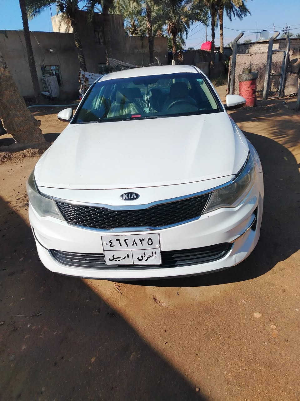 السلام عليكم كيه اوبتيمه مديل ٢٠١٦ واراد أمريكي جديده السياره بيه صبغ باب الخلفي ومرشوش باب الصدر حداديه تبريد كفاله تخم تاير جديد مكينه وكير كفاله السعر ١٣١وبيه مجال ماعيزه برغي مكاني نجف عباسيه  ***********
