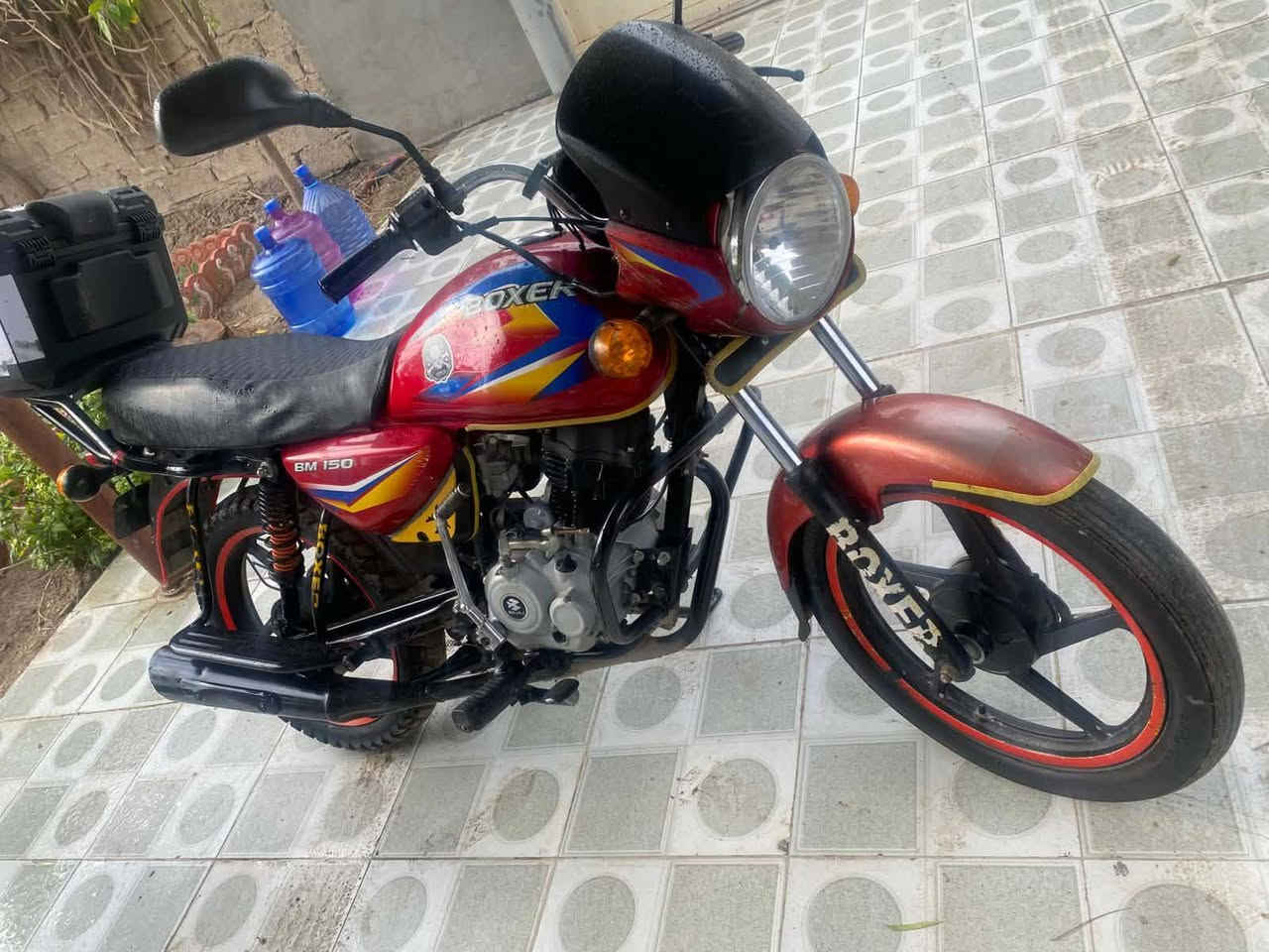 سلام عليكم درجه بوكسر كلاسيك 2020 نضيف مامستعمل هواي رقم ديالي تحويل مباشر بسمي  مكينه خير من الله درجه اي نقص مابيها جيب فيتر وتعلل شوف *********** نتصل وتدلل
