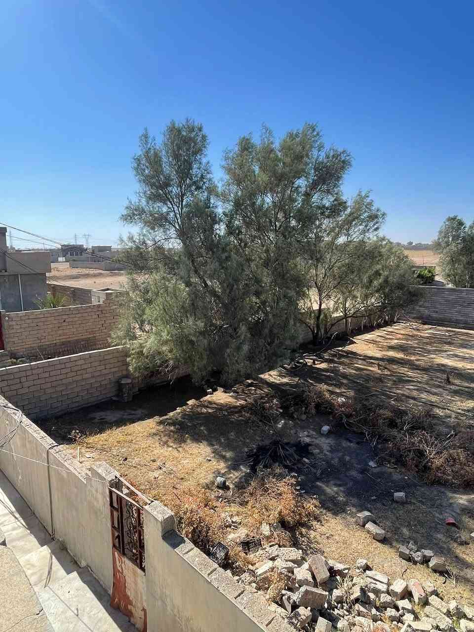 قطعه ارض للبيع 400 متر الواجه 16 نزال 25 سعر 12 مليون وبيها مجال قليل مكان بيجي مقابل المزرعة قرب جامع رقم موبايل ***********

