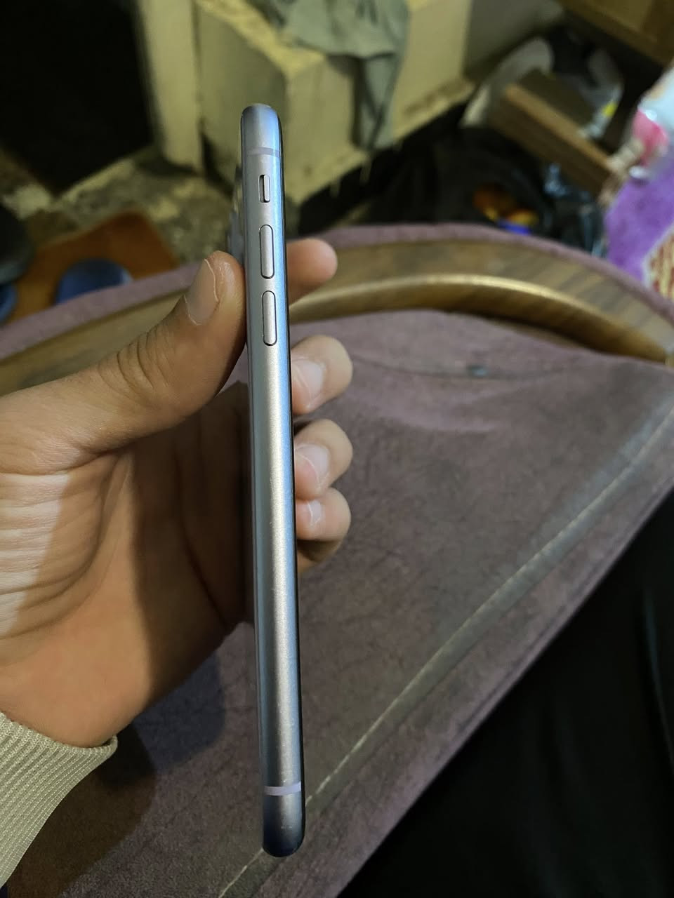 السلام عليكم ايفون 11عادي الون بنفسجي ذكرته 128بطارية 76جهاز مكفول بلادي فقط بي ضربه خفيفه بل شاصي جهاز وتر برف سعر200بي مجال بسيط عنواني بغداد الكرادة داخل
شراي يتصل بي خير ويدلل ***********
