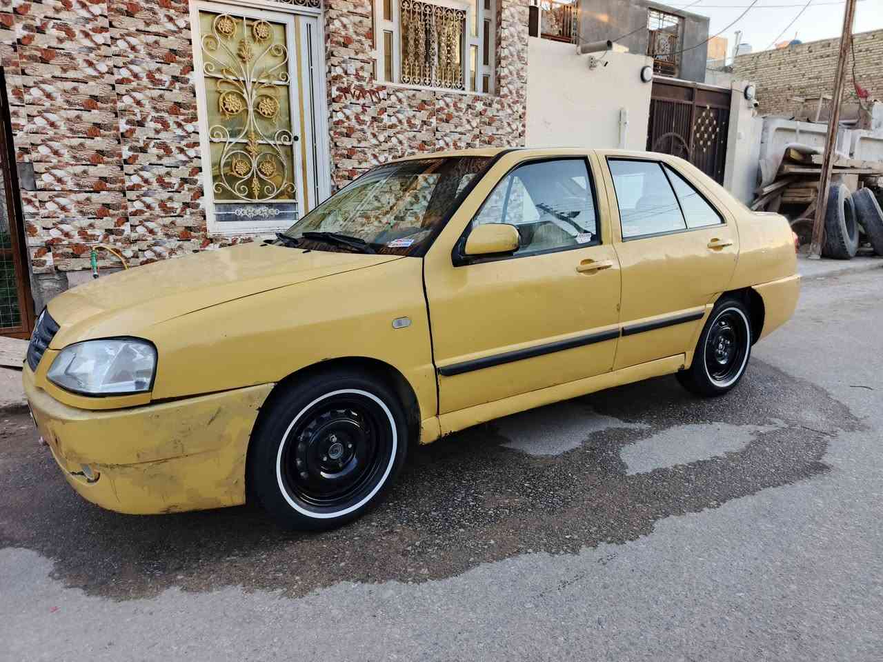 للبيع او امراوس
شيري كوين 
مديل 2009 كير مكينه كورلة 
حدادية جديده تخم تاير ابو الخطه
سستم سماعات مع مسجل كهربائيات كلها شغالة 
قبل يومين مجهز السيارة على اخر حبه السيارة جديده عوزها بس دعامية امامي وتلكيط الخياس الي موضوح بلصوره يعني شي على شي  عايزه ورقة السيارة وهواي عليها ورقة السياره بسمي رقم بغداد الجديد قبل شهر صاعده هزه السيارة السعر المطلوب 30 وبيها مجال كلش قليل واذا تكلي قفلها تعال كلبها وبيك خير وتدلل مكاني نجف ‏‪***********‬‏
