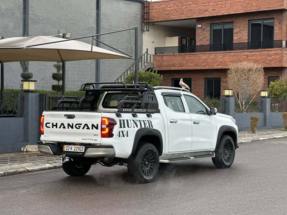 شانجان هانتر 2025 Changan Hunter Plus
شانجان هانتر بلس 2025 فورویل
 واتساب ***********
 رقم اربيل تحويل مباشر مواصفات جبلي بلادي 
ضمان شرکە البخیت 
السيارة على وضع الزيرو ماشية 7 الف کم
محرك 2000 تيربو فور ويل 4X4
بصمة تشغيل وابواب وتشغيل عن بعد 
شاشة و کامیرا المقاعد كهرباء وتكيف بالمقاعد 
ساید بریک بصمة و جهتين تبريد امامي خلفي 
السعر 230 ورقة و مجال

شانغان هنتر 2025 Changan Hunter Plus
زەمان شریکەی البخیت فول مواسفات پلەسە بەسمە و دبل اکسل
کوشن جلد و سارد و گەرم شاشە گەورە کامیرای پیش و دواوە برێک بسمە تبرید مرکزی تحکم سترین
تەنیا 7 هەزار کیلومتر رویشتووە
رەقەم هەولێرە و هەموو شتێکی تازەیە
سعر 230 وەرەقە و مجال
واتساب *********** أربيل, العراق
