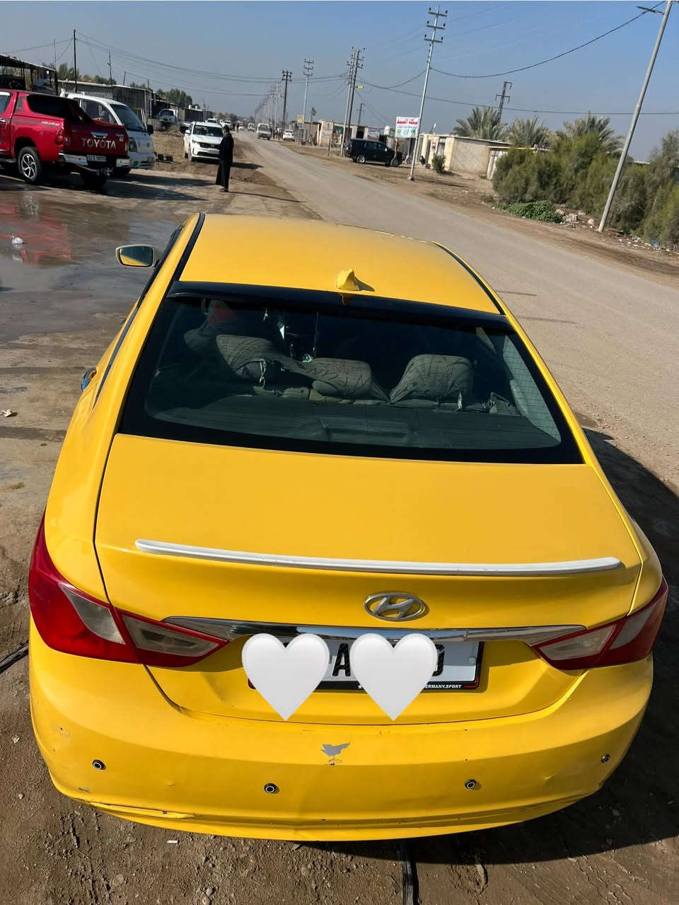 اخوان سوناته ٢٠١١ امريكي 
رقم نجف رقم دولي مشروع وطني وسياره بسمي ثاني يوم تحويل مصفر من كلشي
محرك ٢٤٠٠
حداديه وكير محرك مكفولات
حادثه من امريكا قطعه الجاملغ الخلفي بدون دواخل شرط
سعرها ٨٥وبيها مجال حق الجيه
مكاني بالحله بالنيل
***********
