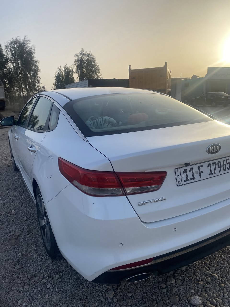 سلام عليكم للبيع أوبتيما خليجي 2016 مكفولة فقط بارد بيها رقم بغداد انكليزي السيارة ماشيه 118 مكاني ناصريه مركز 
السعر 178 و بيها مجال بسيط 
للأستفسار ***********
