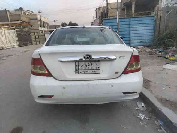 السلام عليكم بي واي دي اف 3 موديل 13. سنويه 27
ضربتها. جنطه بدون دواخل. جاملغات خلفيه معمرات.
محرك بدايه خيط تبخير. كيرها جديد هوة والكلج. وصدرها الامامي جديد والخلفي نص عمر تايرات امامي جديد. خلفي نص عمر. السياره بيها نقوصات بسيطه.
سعرها 42 وبيها مجال حك الجيه وبخدمتكم
*********** 
عنواني شهداء البياع
