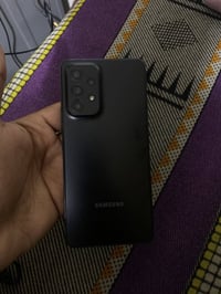 اخوان جهاز a53 5g للبيع ذاكره 256 جهاز يخبل ممفتوح بس بي طختين جوه موض...