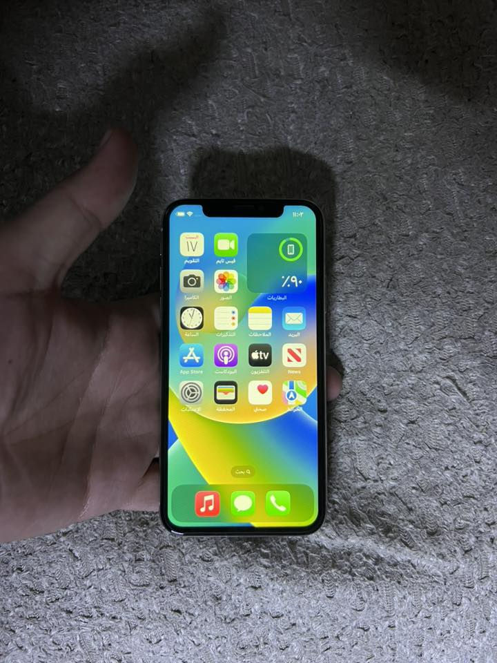ايفون x مستعمل للبيع نضافه 90‎%‎ فقط شاشة مبدل اصلي و بصمه وجه لا يعمل السعر 165 الف وبي مجال بسيط العنوان كركوك التواصل بهاذا الرقم ***********
