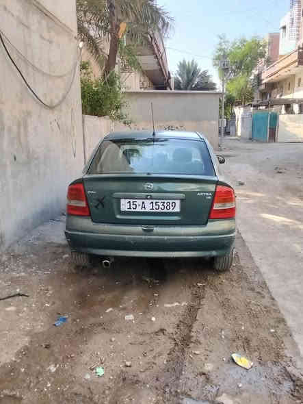 سلام عليكم
للبيع سيارة أوبل استرة 2002
كير مكينه صدر حداديه خير من الله 
مكفولة من الضربة والصبغ والمعجون 
تبريد بي ليك 
السياره موضحه الداخل و الخارج يمك بلصور 
المكان بغداد الدورة 
السعر 45
***********

