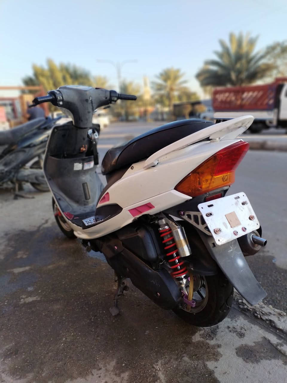 السلام عليكم ماكس عدلة دراجة جديدة وتزويد كلة اصلي
ويل كب ان سي واي
صدر Dy
صلنصة صجمية
 قاعدة رقم
كشن رياضي اصللي
كفر وترايش ولحية مال 4 اصليات
شوتة مال 4
كلج امامي وخلفي رياضي اصلي
طرة ويل
مكينة مال رمبة بلادية
السعرر 950 مكاني بغداد الشعلة للاستفسار ***********
