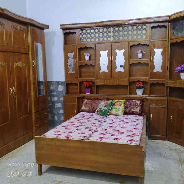 يوجد غرفه نوم عراقي صاج اصلي خشب ثقيل في الرمانه البعبيد السعر 900بي مجال الاستفسار على الرقم ***********/واتساب موجود
