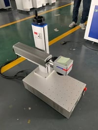 فايبر ليزر 50 واط اصلي مخصص لنقش ع جلد،بلاستك (لدائن) ،بعض انواع الخشب...