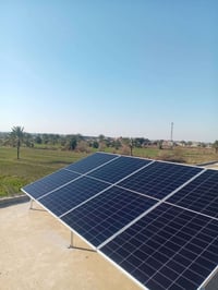 طاقة شمسية • انفيرتر VEICHI 6k • بطارية SOLAX 5k