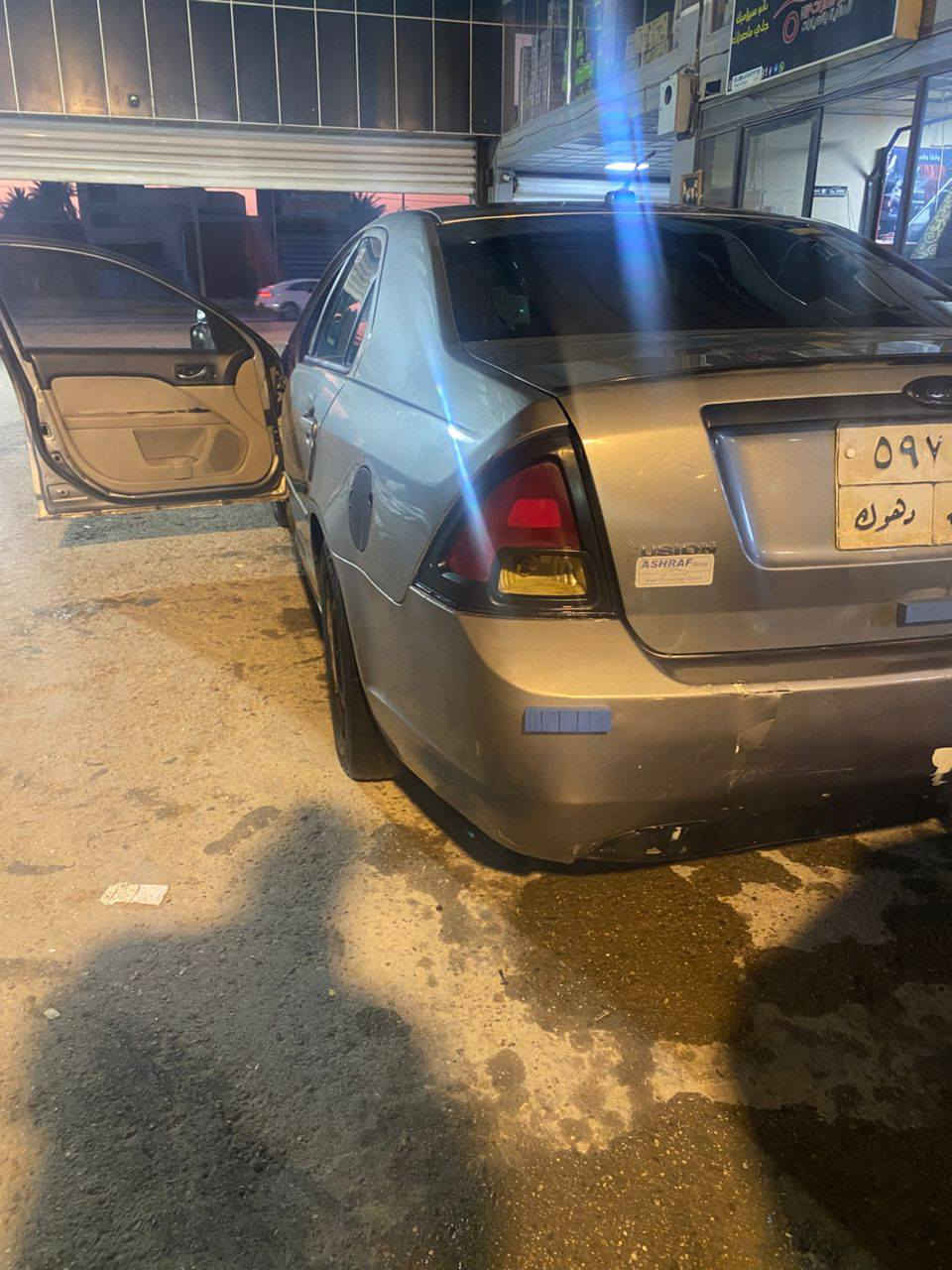 للبيع
فورد فيوجن 2008 
رقم دهوك عندي وكاله عامه 
مواصفاتها فتحه وتحكمات 
گير مكفول 
مكينه 2500 جديده قبل شهر بدلتها لا تنقيص ولا بخار 
كهربائيات جاهزه 
حداديه 80%
مشط ستيرن وكمبريسر تبريد  كلا جديد 
السياره مابيها حادث قوي بس طخات بسيطه ومعمره 
معروضه ب50 وبيها مجال 
عليها غرامات 7 اوراق تنزل من سعرها 
العنوان بابل/ الحله /قرب جسر الثوره 
رقم التليفون
***********
