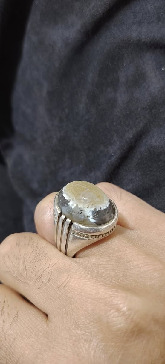 جزع بقري يماني منقوش حرز السيد علي القاضي صياغة البحرين قياس الخاتم ٢٠ يوجد توصيل


**إذا كنت صاحب هذا الإعلان وتريد حذفه لأي سبب، رجاءا أرسل رسالة إلى الدعم الفني**