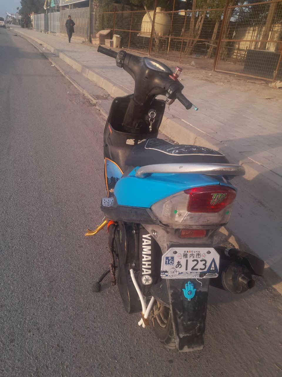 دراجه للبيع 
بوشه ٤٩ بلاد جانت ٥٥ رياضي رجعتها ٤٩
أي نطوح أ بيه شغل علي ياماها 
كفرات بلاديه موجودات لون سلفري 
تايرات جديدات 
قطره دهن رياضي 
جك صفح رياضي 
صالنصه FM
كاعيه رياضي
دراجه نضيفه شرط 
سعرها ٦٠٠ بيها مجال 
غراضها البلاد موجودات مثل كفرات 
مكان نجف


**إذا كنت صاحب هذا الإعلان وتريد حذفه لأي سبب، رجاءا أرسل رسالة إلى الدعم الفني**