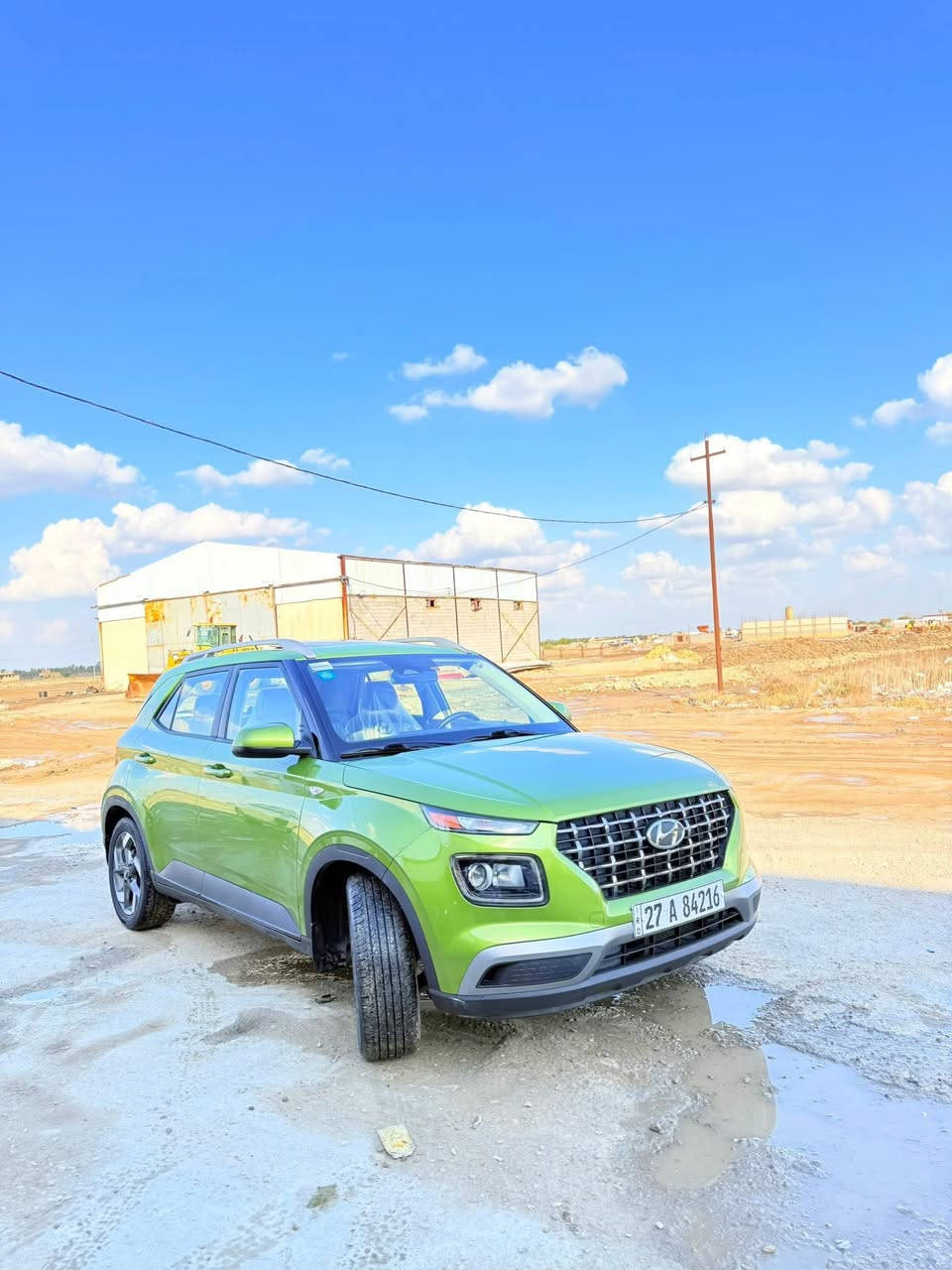 2023 HYUNDAI VENUE
سعة المحرك:-  1.6 بانزين 

المسافة المقطوعه : -   25312mi

اللون :- اخضر        

الموديل:-2023 

عدد المقاعد :- 5 مقاعد 

الاضافات#👇👇

 شاشه كبيره 

فرش مخمل لونين 

تحكم سرعه

تحكم مسجل 

ويل 16

كأمره  

فتحه سقف 

بصمة تشغيل 

رادار تحديد مسار 

حساس تجاوز 

مرقم ذي قار : معوقين

للستفسار ***********

         🚘🚘  حادث السياره تقرير غرق    🚘🚘
