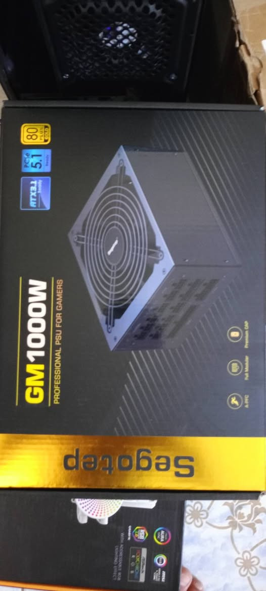 سلام عليكم من رخصت الادمن
قطع متوفرة
Msi ventus x3 oc edition 5070 ti
Zotac amp 4070 ti super 
M.2 faxninag s790 2tb
2400ge
I9 12900k
Power segotep gm1000w pcie 5 atx 3
احدث شي
Darkflash radiant dc360
مبرد 3 فان كلش حلو
Power supply lian li 750w sfx
حجم صغير هم احدث شي جديد
كيسات متوفر الوان واشكال بوردات اكو اسعار كلهم خاص ضمان شهر بل قطع مكاني بغداد تاجي
رقمي ***********
