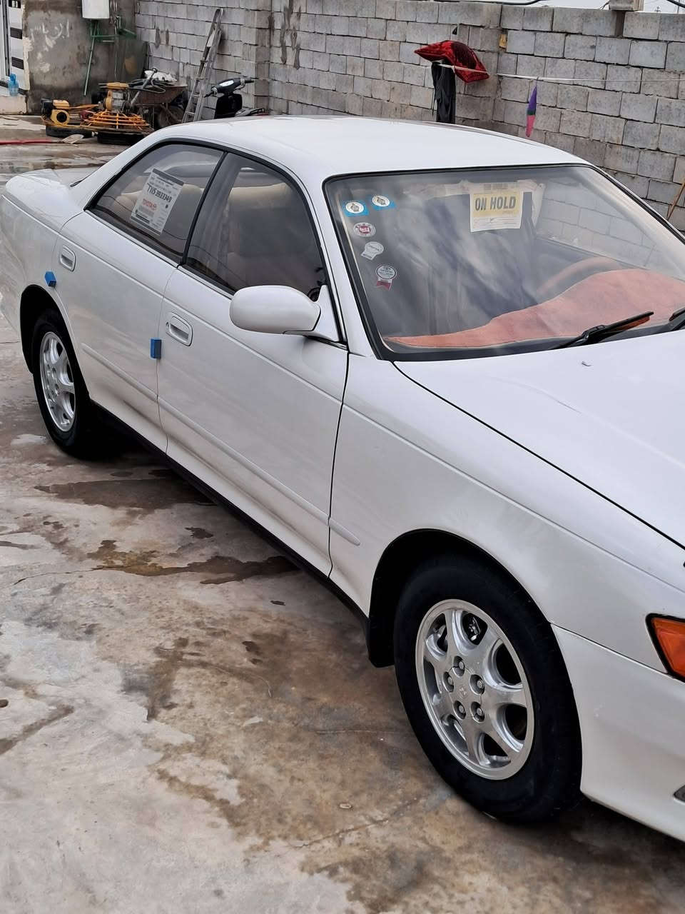 سلام عليكم سياره للبيع ماركه نفخ سياره مكفوله من الكصه ونقل جثه السياره مصبوغه جماليه السعر/  77 /  رقم انكليزي     *********** وبيه مجال
