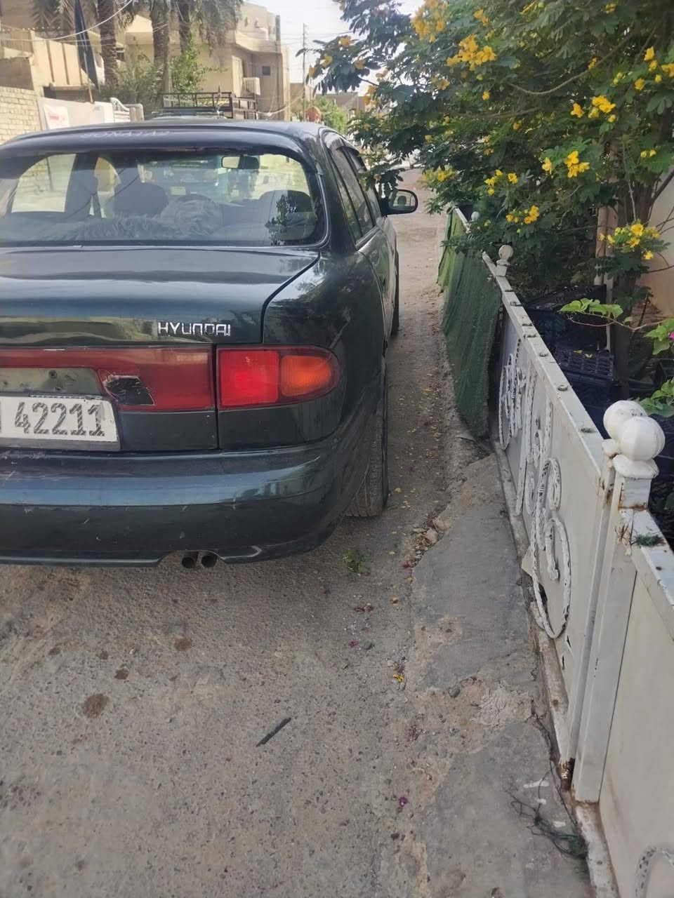 سوناته موديل 94 باسمي
تبريد كير محرك شغالات وصدر نص عمر 
كهربائيته شغالات وسياره اوتوماتيك ورقمهه بغداد
سعر41 وبيهه مجال للشراي 
للاتصال هذا رقم
***********
مكان سياره بغداد شرطه خامسه

